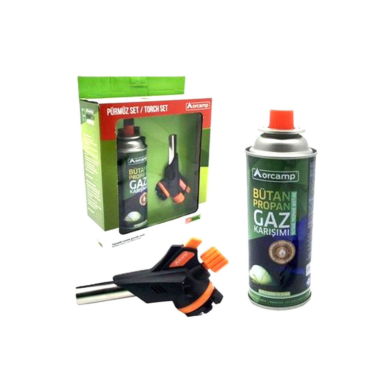 ORCAMP CX-500 KARTUŞ PÜRMÜZ SET ÇAKMAKLI 